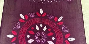 Ajrakh Bandhej Sibori Saree