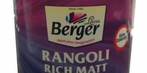 Berger Rangoli Rich Matt Premium Interior Acrylic Emulsion Paint