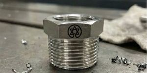 1inch Stainless Steel Hex Head Bushing Reducer (SS316) - 1 Inch Male X Female