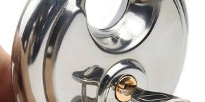 40mm aiden stainless steel disc padlock