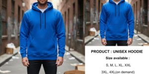 Unisex Plain Full Sleeves Hoodie