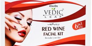 Vedic Leaf Red Wine Facial Kit
