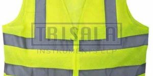 Reflective Striped Unisex Industrial Safety Vest