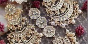 Women Stylish Kundan Bridal Maang Tikka