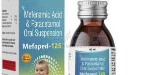Mefaped 125 Mefenamic Acid Paracetamol Syrup
