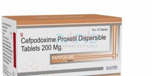Rapipod 200mg Cefpodoxime Proxetil Dipersible Tablet