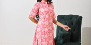 Gulrosa Bloom Midi Western Dress
