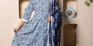 Neelika Indigo Suit Set