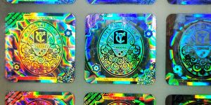 Printed Hologram Sticker