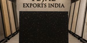 Premium Black Galaxy Granite Slab