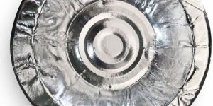 6 Inch Silver Paper Dona