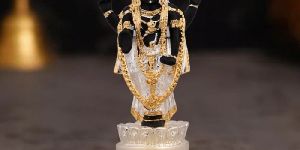 Vishnu Murti Standing On Lotus