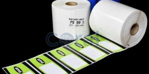 75x70mm Printed Barcode Label