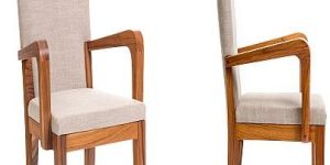 Wooden High Back Chair