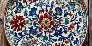 Floral Ceramic Dinner Plate