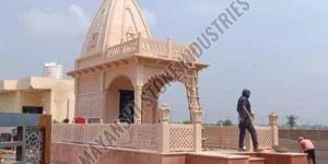 Handmade Outdoor Sandstone Temple