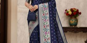 Printed Paithani Saree for Women