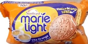 Sunfeast Marie Light Vita Orange Plain Biscuits 57.4 G (Mrp 10)