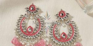 Ladies Deep Chestnut Designer Drop Earrings