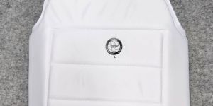 White Karate Chest Guard