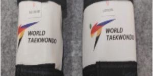 World Taekwondo White Shin Arm Guard (4pcs Pair)