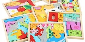Wooden Shape Puzzle mix shape