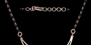 18K Gold Diamond Wave Mangalsutra