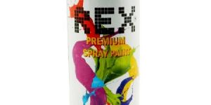 rex black glossy acrylic paint