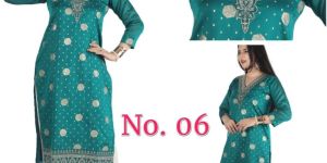 Chanderi Silk Kurtis
