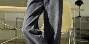 Denim Wide Leg Unisex Jeans