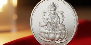 Lakshmi Silver Coin