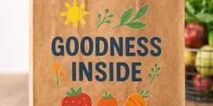 Brown Paper Grocery Bag