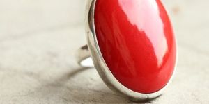 Red Coral Ring