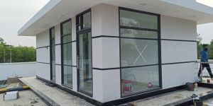 Aluminium Office Cabin Fabrication