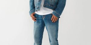Blue Jimmy mb3 Mega Big T Slim Fit Denim Jacket