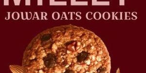 Jowar Oats Jaggery Nuts Cookies