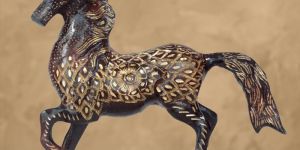 Brass Decoration Horse Statue