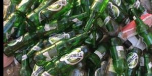 Used Beer Bottle