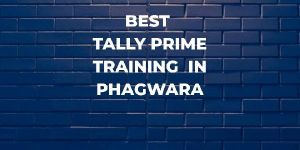 Best Tally Prime Training in Phagwara