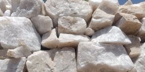 Snow White Quartz Lumps