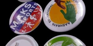 Acrylic Printed Magnetic Button Badge