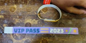 Custom Printed Paper Wristband