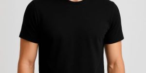 Premium Cotton Black T Shirt