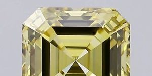 Asscher Cut Certified Natural Fancy Color Diamonds