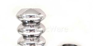 Handcrafted Aluminium Tea Light Stacking Candle Holder