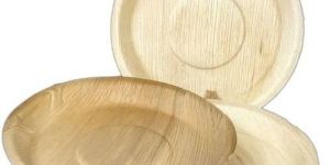 8 Inch Round Areca Leaf Plate