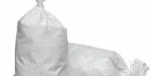 White PP Laminated Rubble Sack