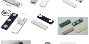 Stainless Steel Magnetic Pocket Badge