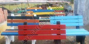 Color Coated RCC Cement Garden Bench