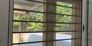 Detachable Pleated Mesh Single Shutter